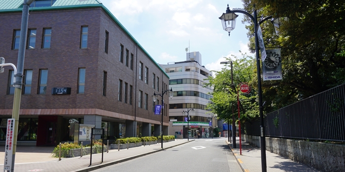 早稲田大学の街並み