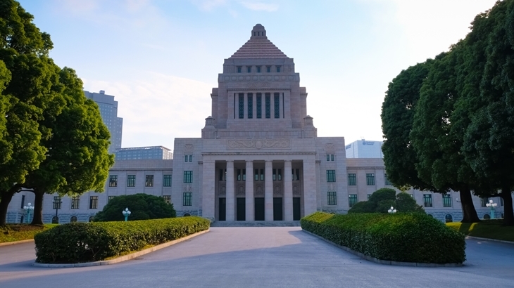 永田町・国会議事堂